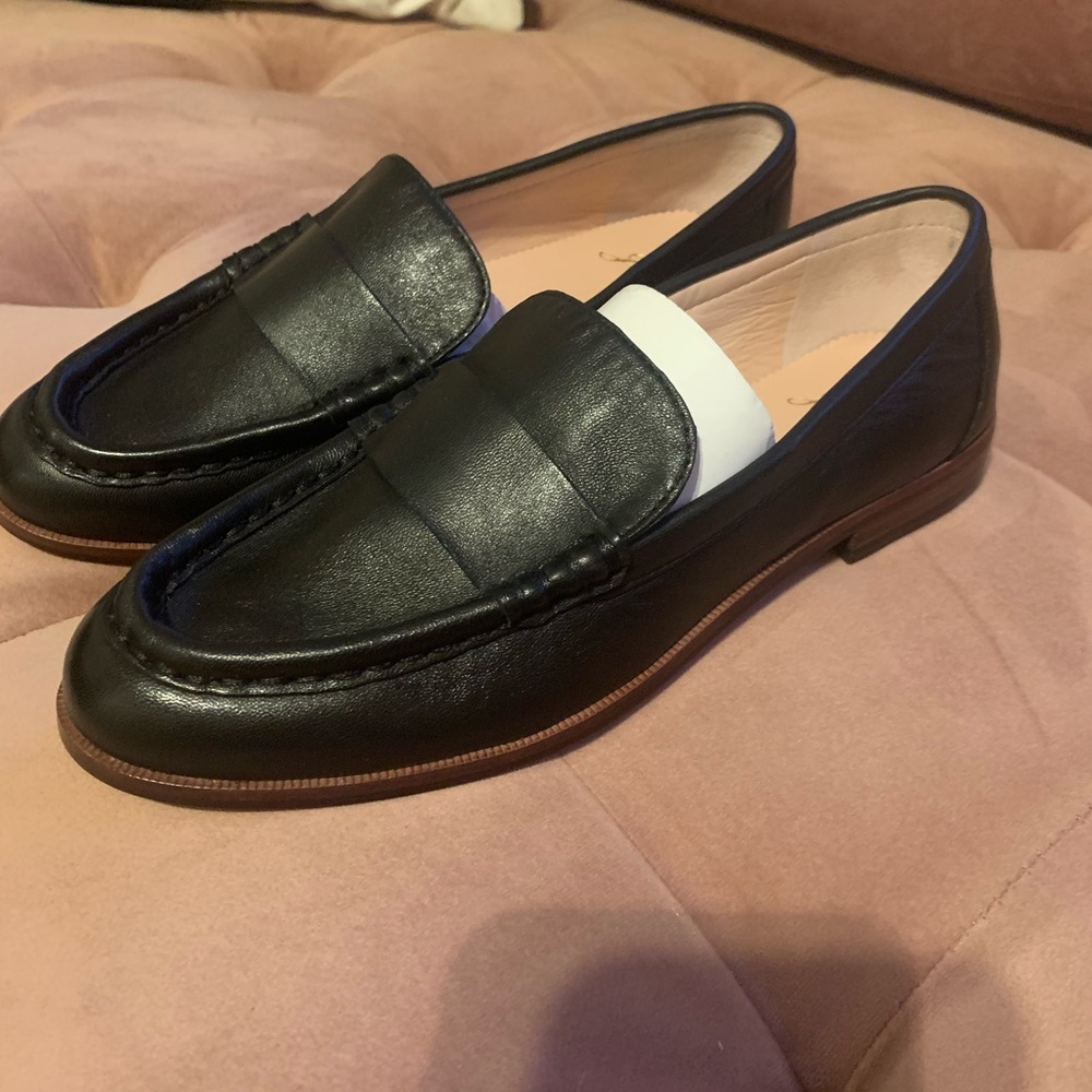 J. Crew Black Loafer